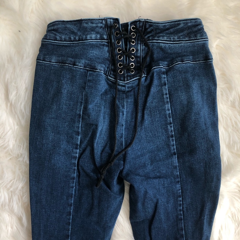 High Waisted Flared jeans